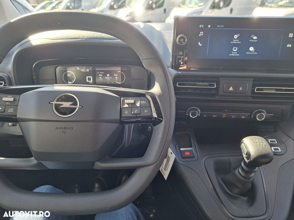 Opel COMBO VAN sub 2,5T- capacitate incarcare 2 europaleti - 8