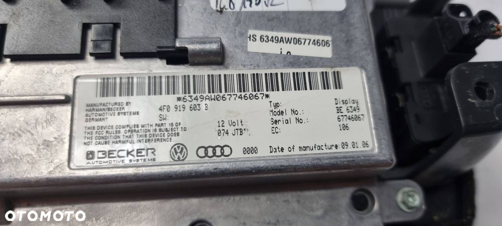 LICZNIK ZEGAR AUDI Q7 - 3
