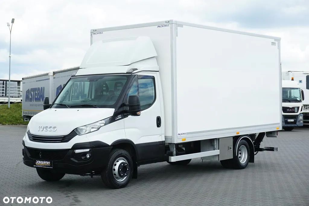 Iveco / DAILY / 70C18 / E 6 / KONTENER + WINDA / 10 PALET / ŁAD. 3565 KG - 1