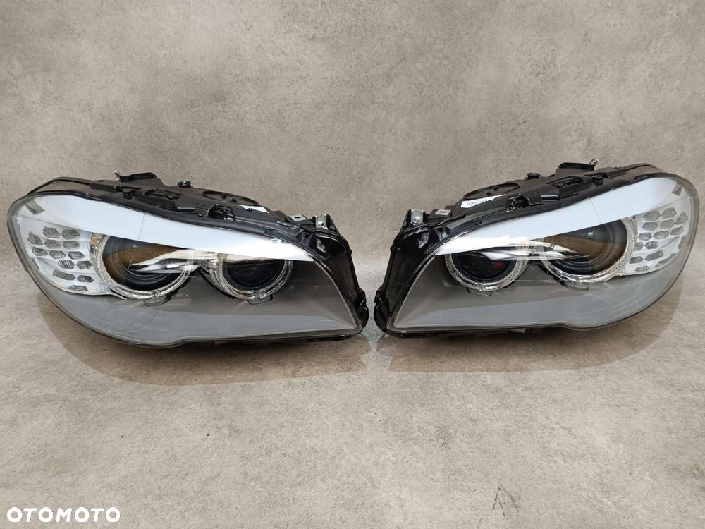 BMW 5 F10 PRZEDLIFT LAMPA LEWA PRAWA BIXENON - 1