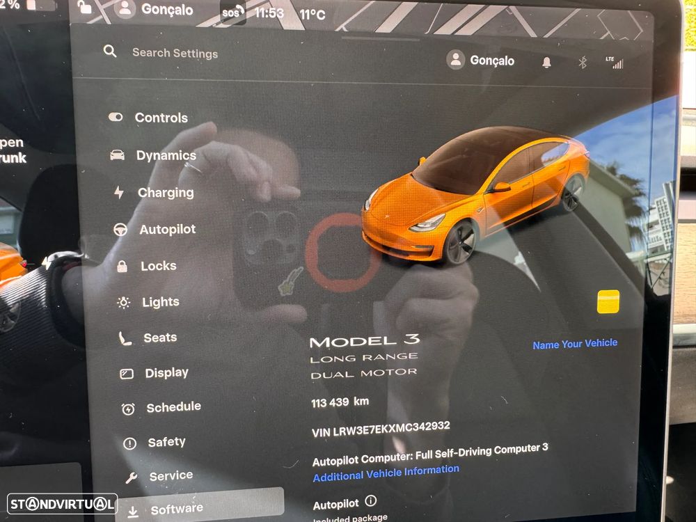 Tesla Model 3 Long Range Tração Integral - 8