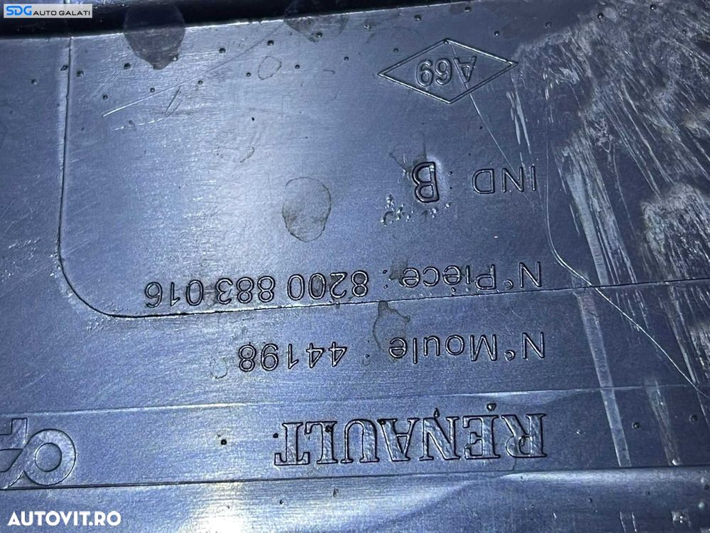 Eleron Spoiler Suport Lampa Tripla Stop Auxiliar Central Hayon Haion Portbagaj Renault Clio 3 Break Grandtour 2005 - 2013 Cod 8200883016 [V0125] - 7