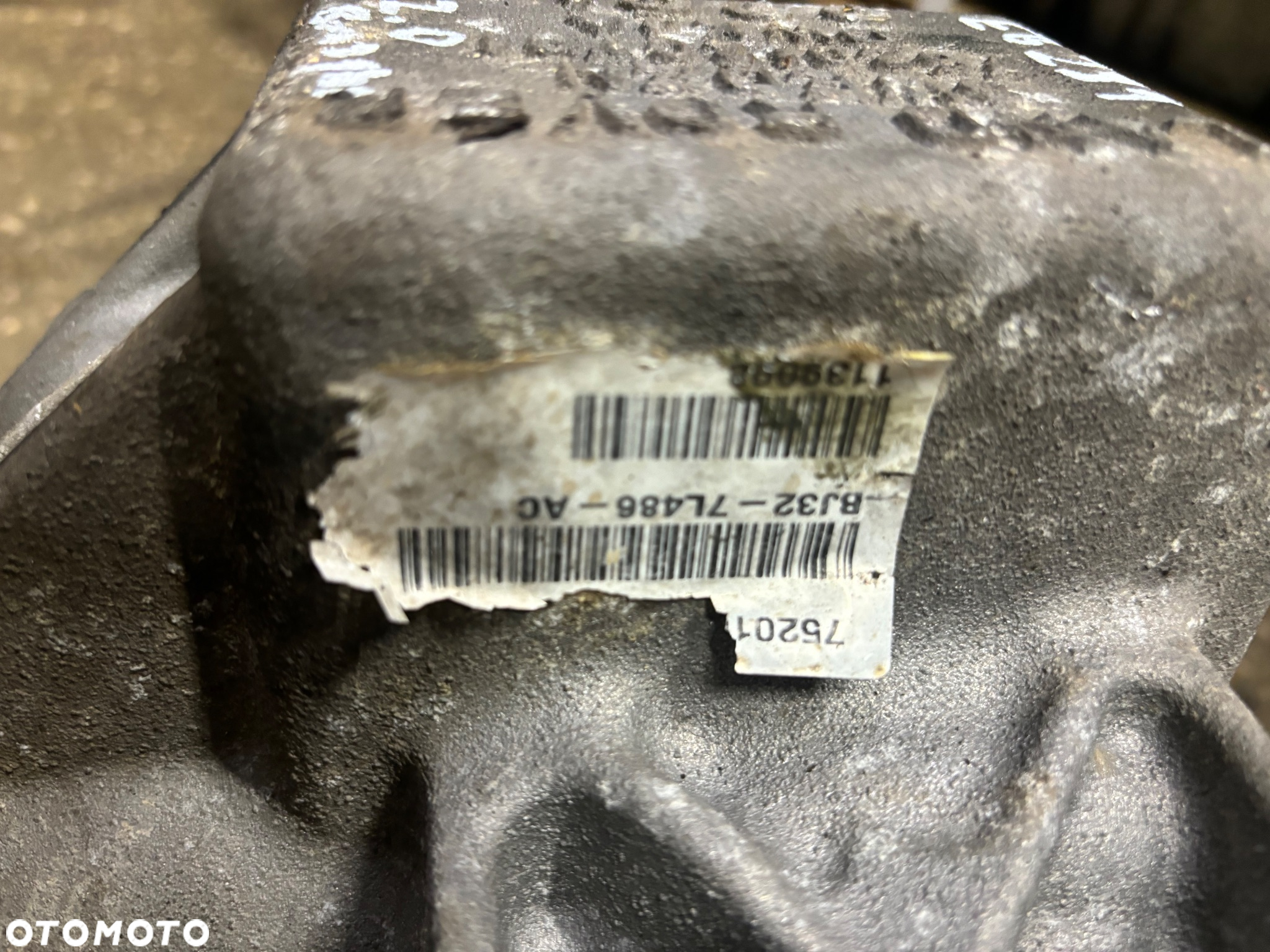 Reduktor skrzynia katowa Range Rover Evoque 2.0 benzyna bj32-7l486-ac bj327l486ac 7520120791 - 4