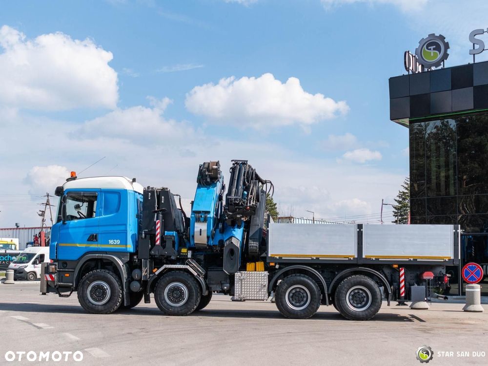 Scania G440 8x8 PALFINGER PK 100002 HDS Żuraw Fly Jib Wciągarka - 16