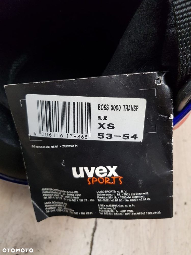 Kask motocyklowy Uvex Boss 3000 rozmiar XS 53-54 - 12