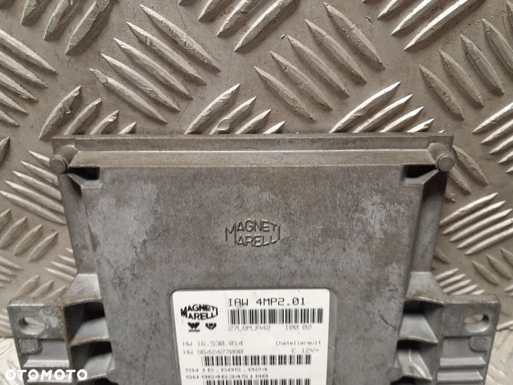 PEUGEOT CITROEN FIAT KOMPUTER STEROWNIK SILNIKA 9642427080 - 2