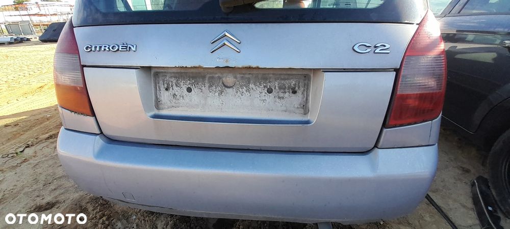 CITROEN C2 KLAPA BAGAZNIKA TYLNA TYŁ DOLNA nr. 63/8 - 1