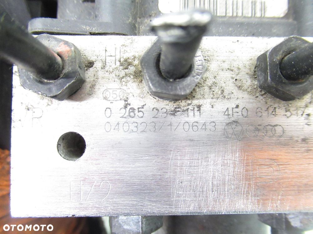 POMPA ABS AUDI A6 C6 0265234111 4F0614517A 4F0910517A - 3