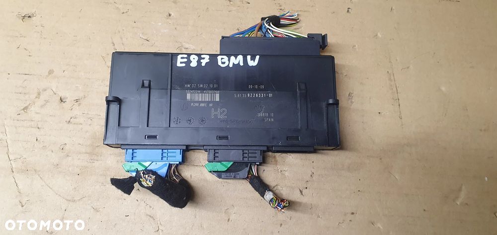 Moduł komfortu sterownik BMW I E81 E87 9226331 - 1