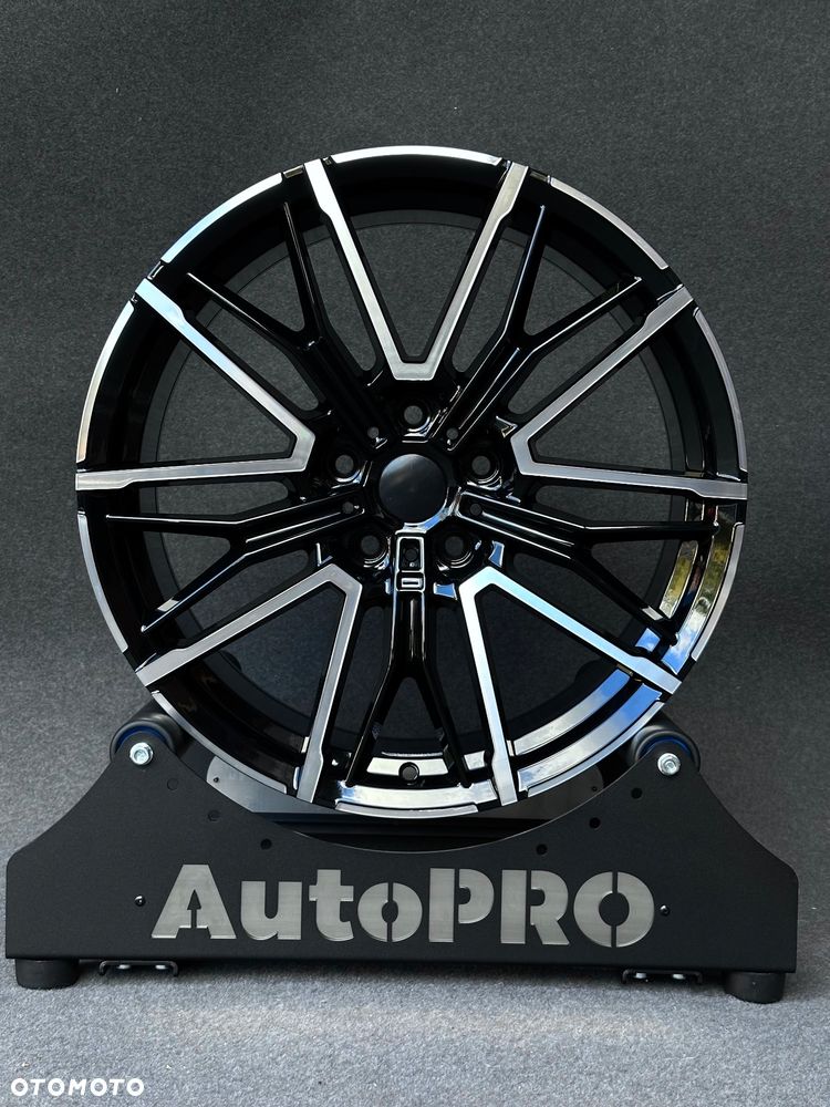 NOWE alufelgi do BMW 5x120 19 felgi 8j ET30 9j ET35 lub 4x8j BMW seria 3 E46 E90 F30 F10 F12 F01 F06 F32 F34 Z3 X1 X3 X4 X5 E60 xDrive jak Styling czarne polerowane bicolor Japan Racing Carbonado M pakiet - 1