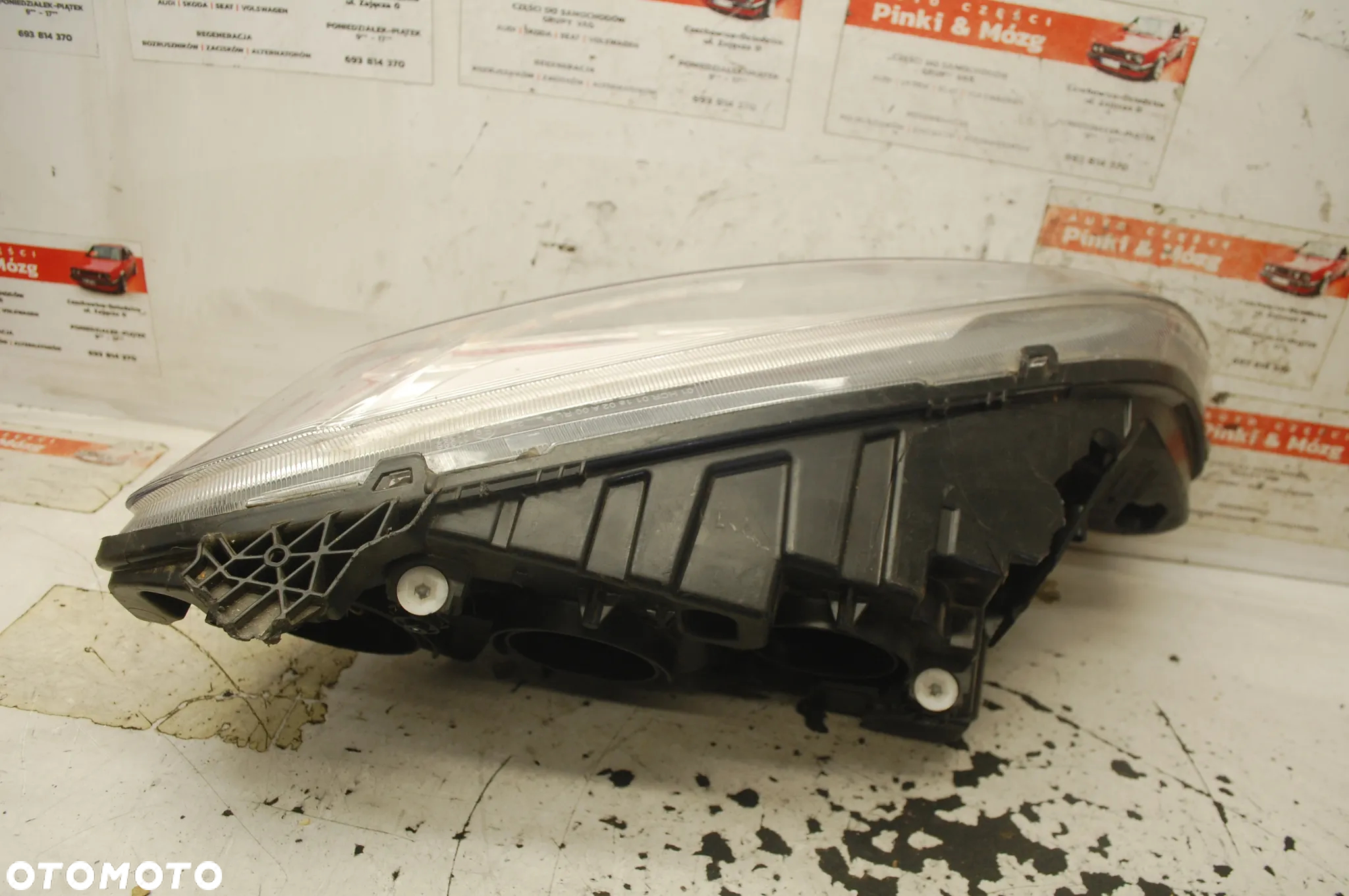 LAMPA LEWY PRZÓD PRZEDNIA LEWA FIAT DOBLO II LIFT 10500748SX - 4