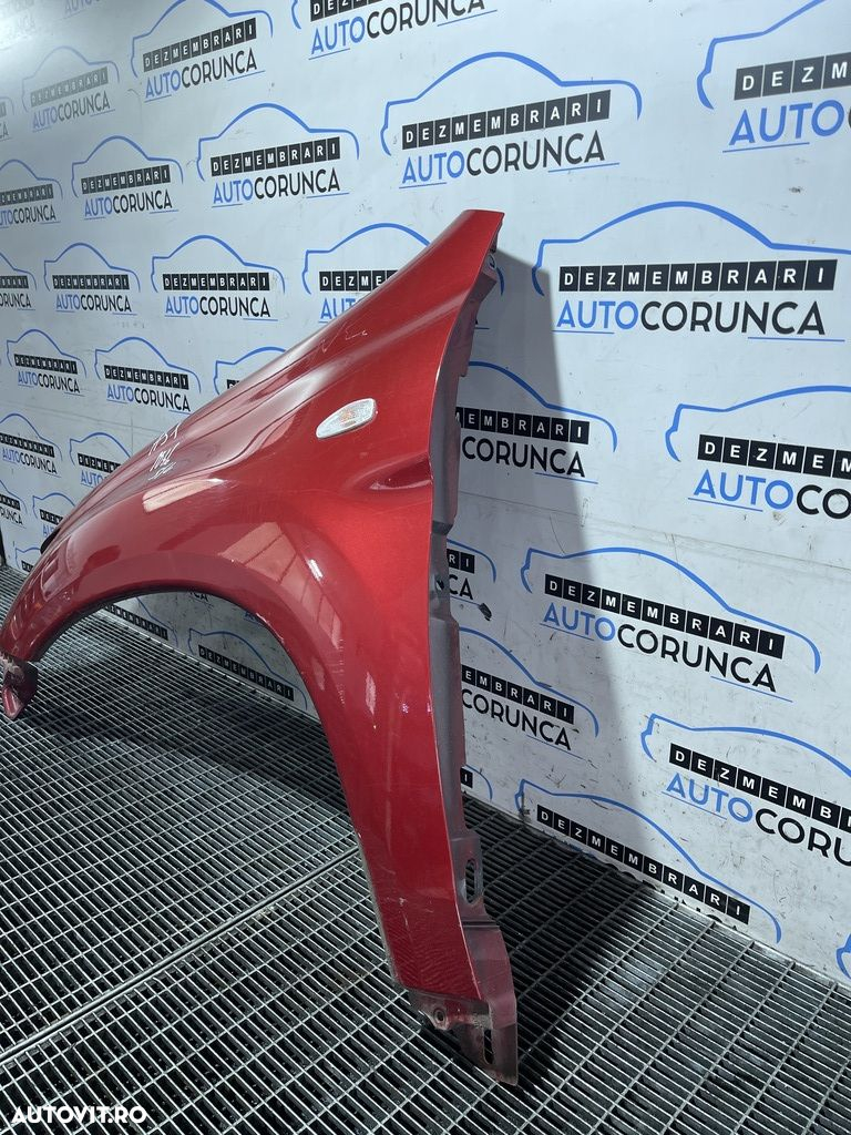 Aripa Stanga Fata Mitsubishi ASX 2010 - 2012 4 Usi ROSU (1046) ZGÂRIATA - 3