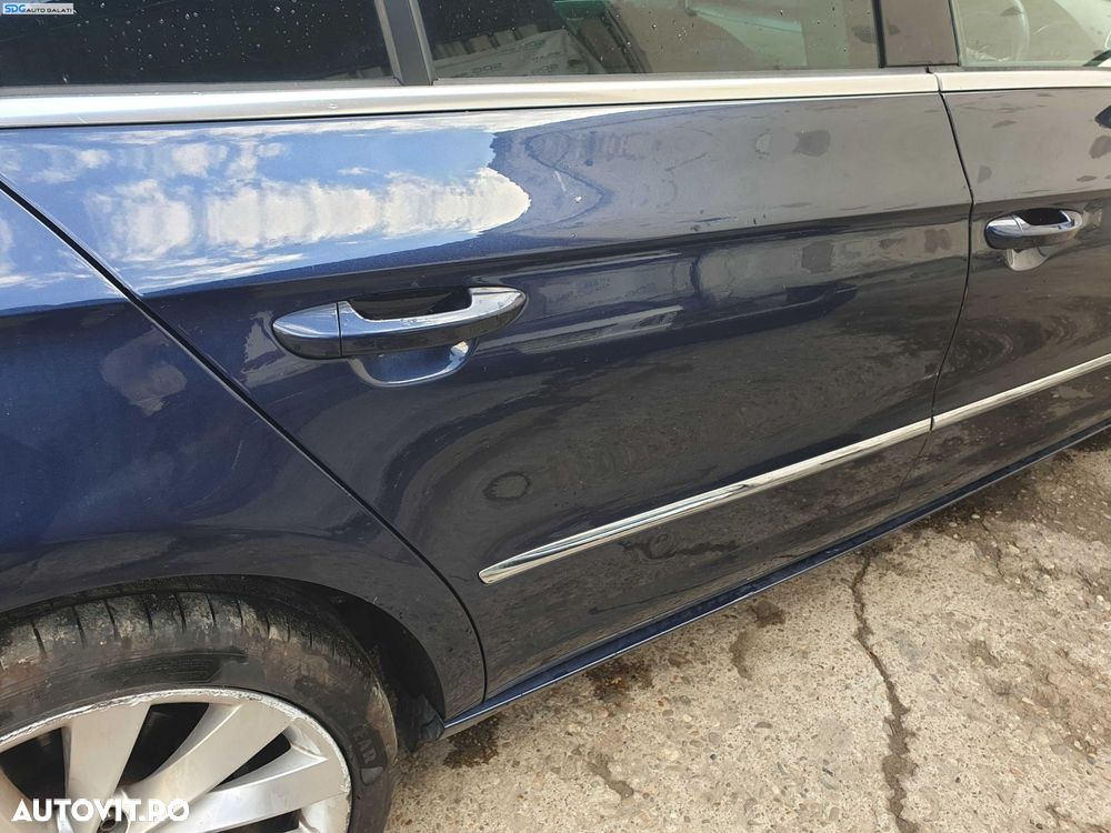 Usa Usi Portiera Portiere Dreapta Spate Dezechipata cu Defect Volkswagen CC 2012 - 2017 Culoare LH5X [K7659] - 3