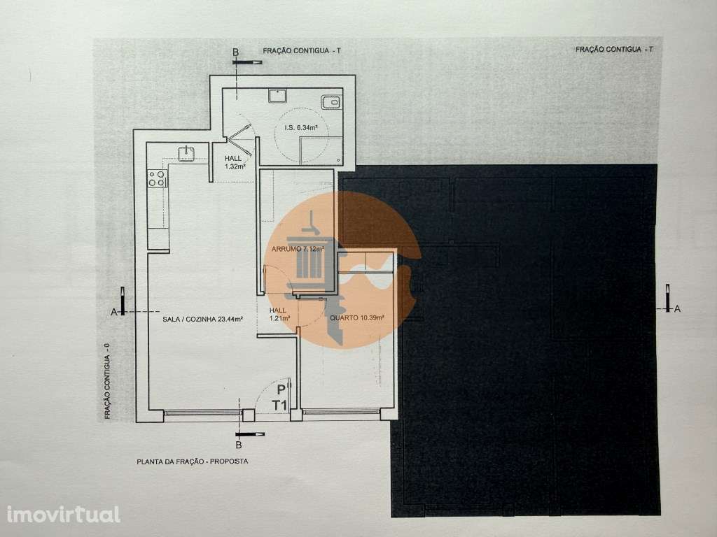 Apartamento T1+1 com Equipamentos Modernos | 1ª Linha de Praia - Mo... - Grande imagem: 4/4