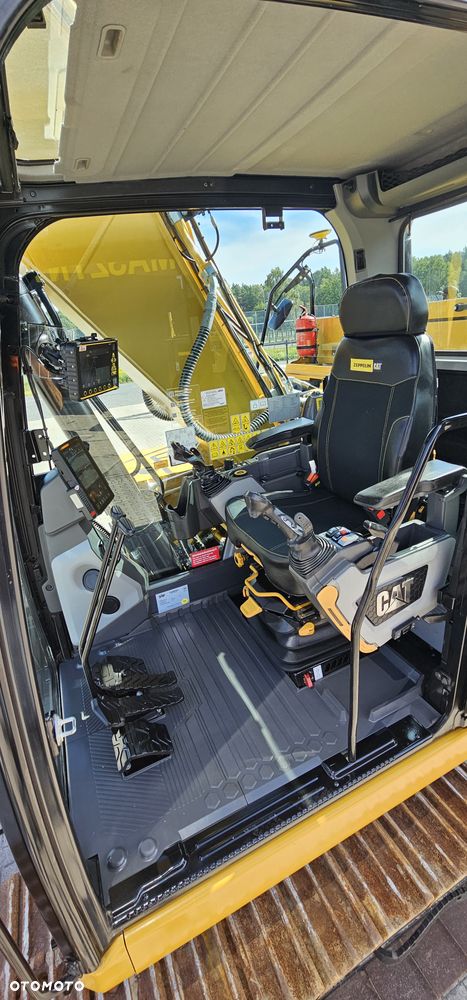 Caterpillar 323 Next Gen głowica Engcon Leica MCP80 szczypce - 8