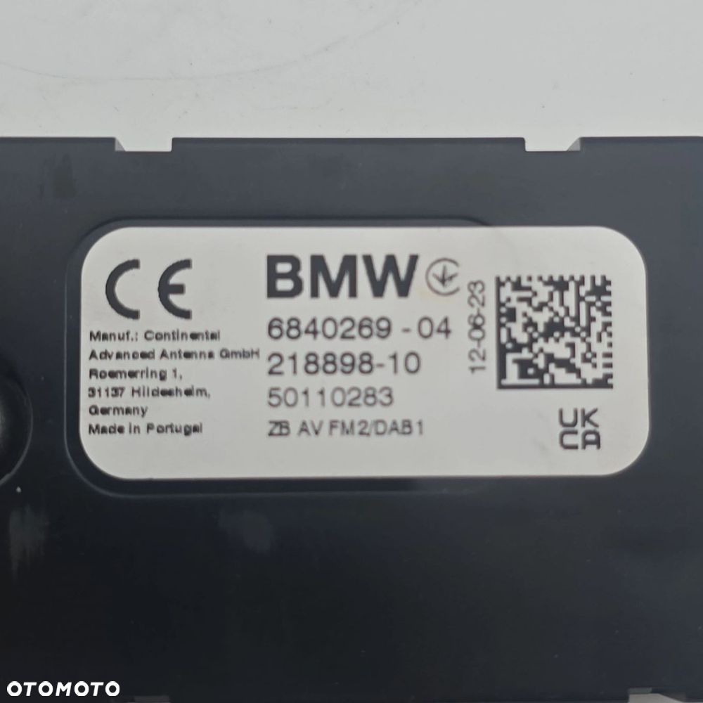 NOWY ORYGINALNY WZMACNIACZ ANTENOWY AM FM1 BMW X4 G02 6840269 - 5