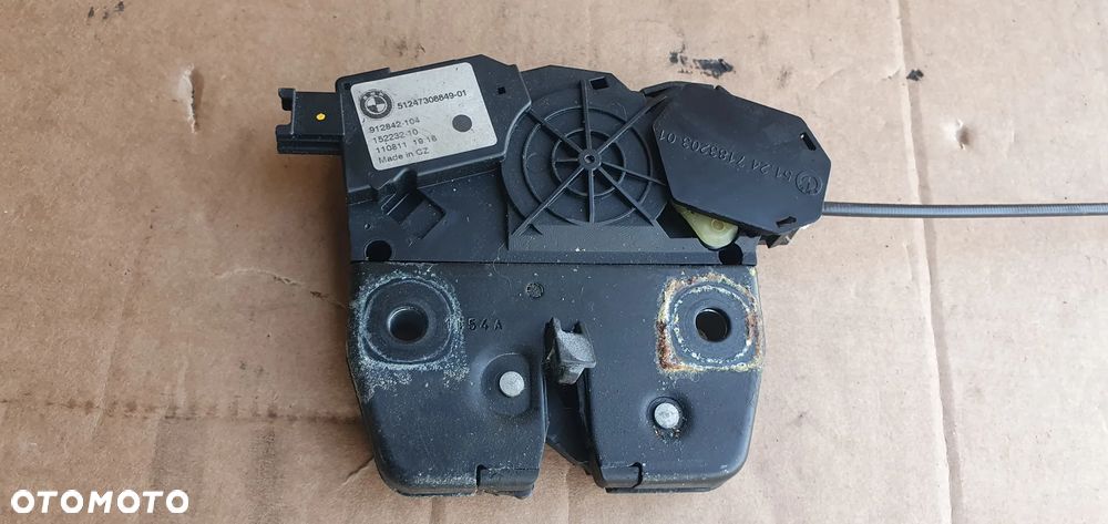 Zamek klapy bagażnika BMW X5 E70 Lift 7308849 - 6