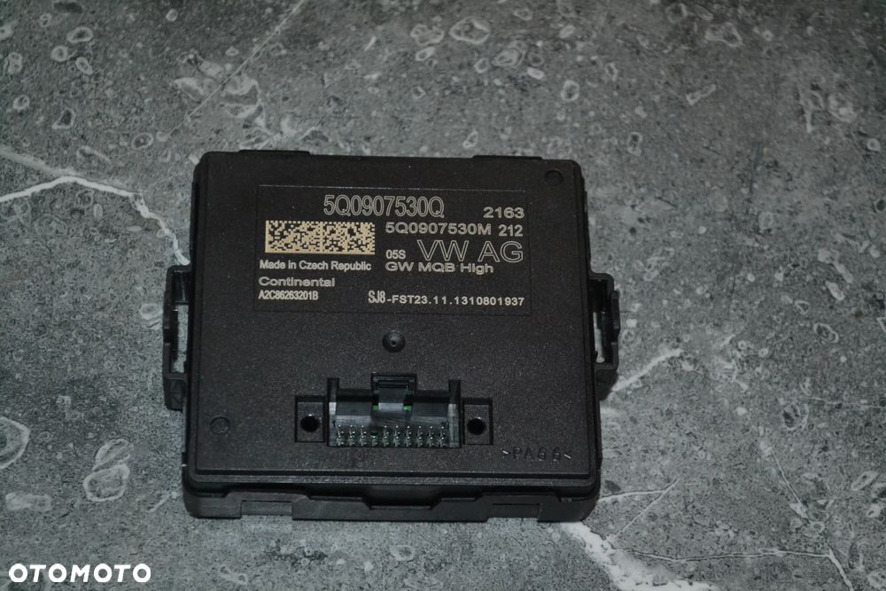 VW AUDI SEAT SKODA MODUŁ STEROWNIK GATEWAY 5Q0907530Q - 1