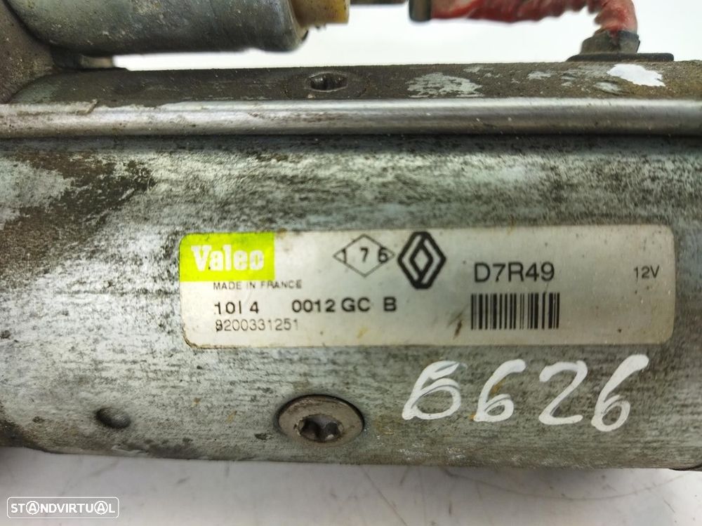 MOTOR ARRANQUE RENAULT GRAND SCÉNIC II 2004 -8200331251 - 3