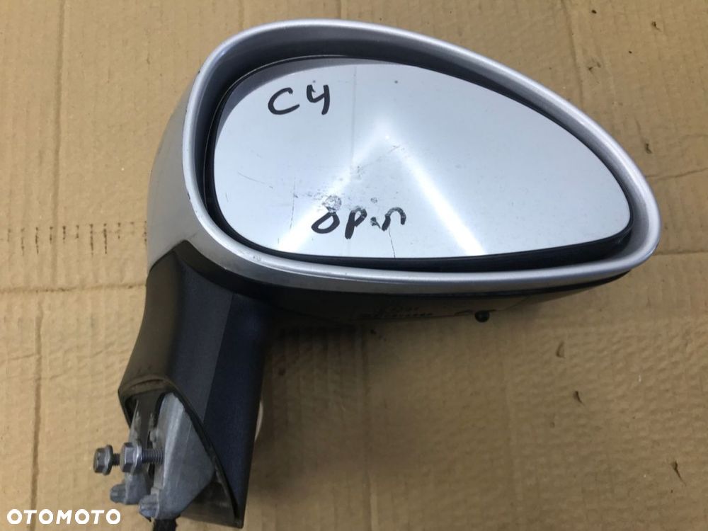 Lusterko Citroen c4 I 04-10r. zewnętrzne prawe 8 pin 96548383 kolor EZR - 2