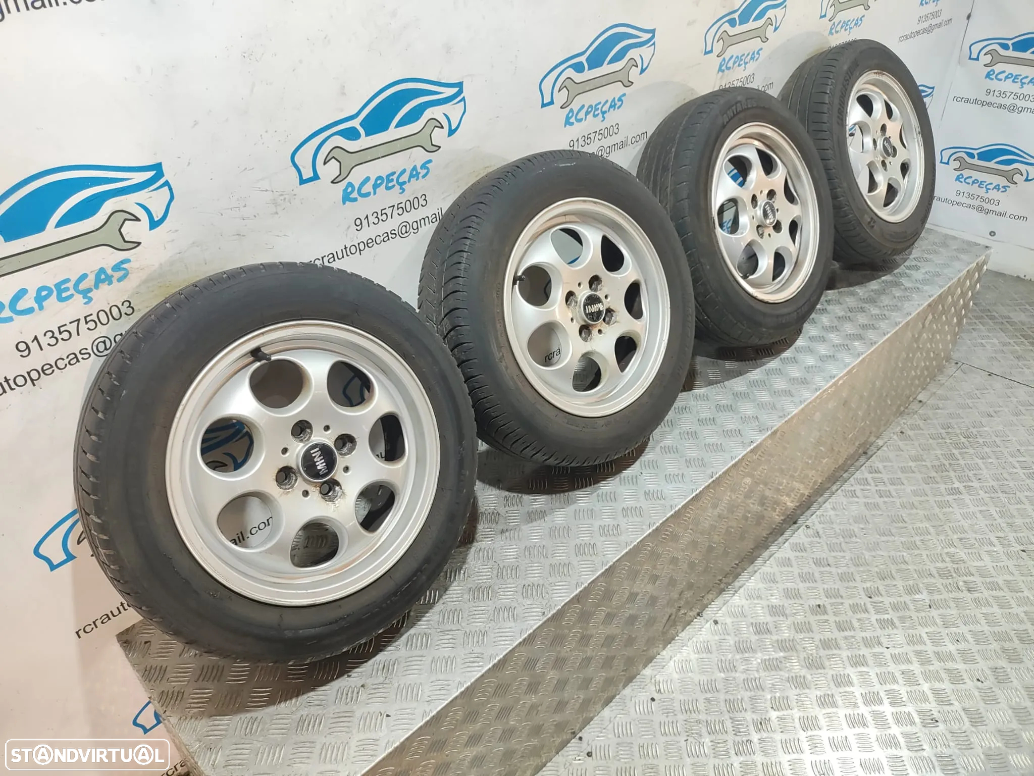 - Jantes 15 Originais Mini Cooper One 5,5J ET45 4x100 - 10
