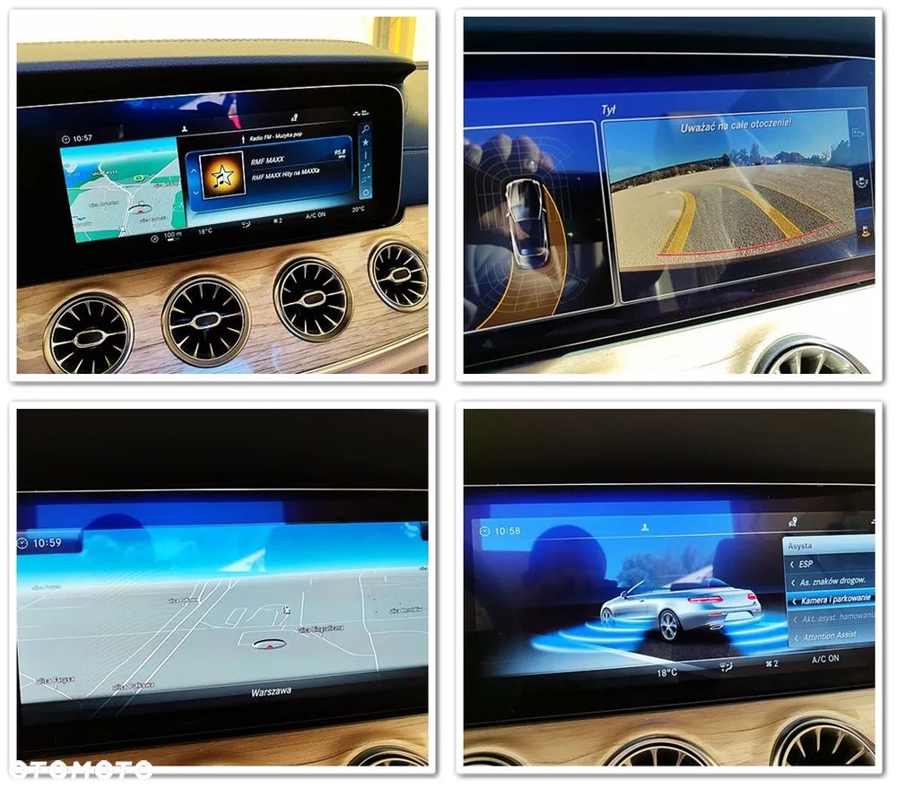 Mercedes-Benz Klasa E 220 d Kabriolet 4-Matic 9G-TRONIC - 29