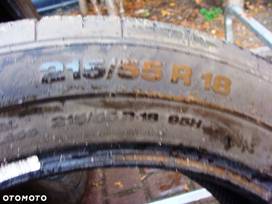 OPONY LETNIE CONTINENTAL 215/55/18 4x6mm 2013r BDB - 8