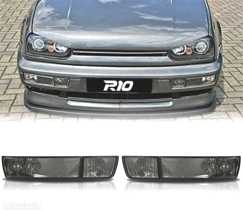 PISCAS VOLKSWAGEN VW GOLF 3 VENTO 92-98 CROMADO FUMADO - 1