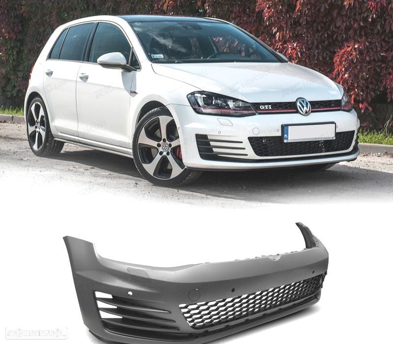 PARA-CHOQUES FRONTAL VOLKSWAGEN VW GOLF 7 12-17 LOOK GTI PDC SRA - 1