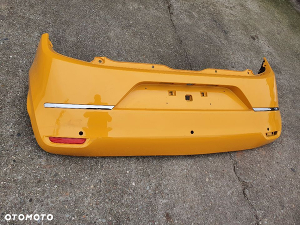 Renault Twingo 3 III lifting 19- zderzak tylny odblask chrom EQD Jaune Mango