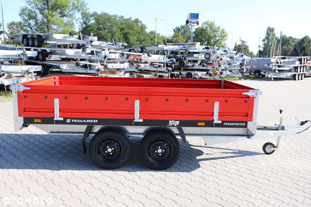 TEMARED TRANSPORTER LIMITOWANA EDYCJA  3015/2 0,75T 304x153x40 cm, dmc 750 kg, Full LED - 12