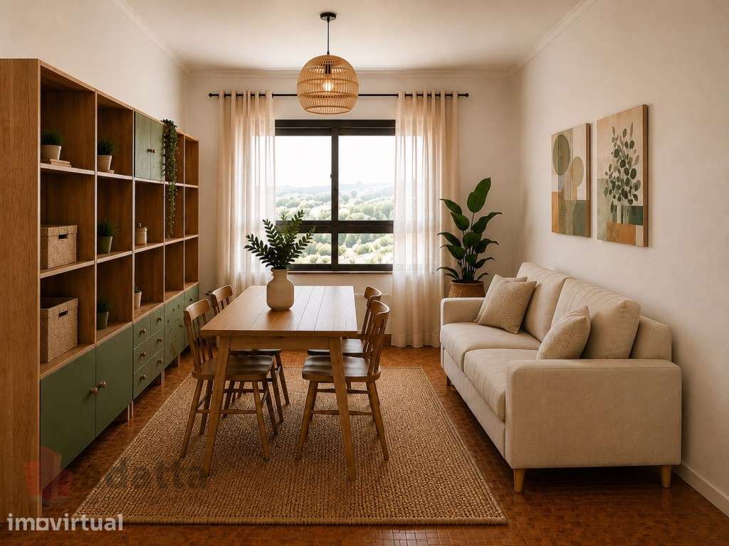 Apartamento T1 Mobilado para Arrendamento. Rua Frei Tomé de Jesus (...