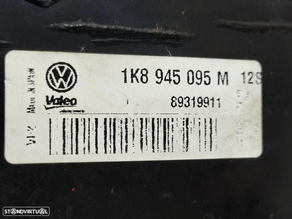 Farolim Farolins Traseiros Trás Esquerdo Direito VW Volkswagen Scirocco III 3 - 7