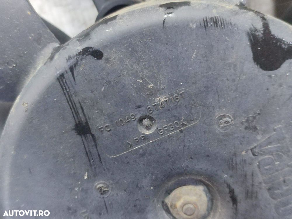 Electroventilator gmv 1049874716T 1.6 hdi 9HD Citroen C4 1 [facelift] - 2