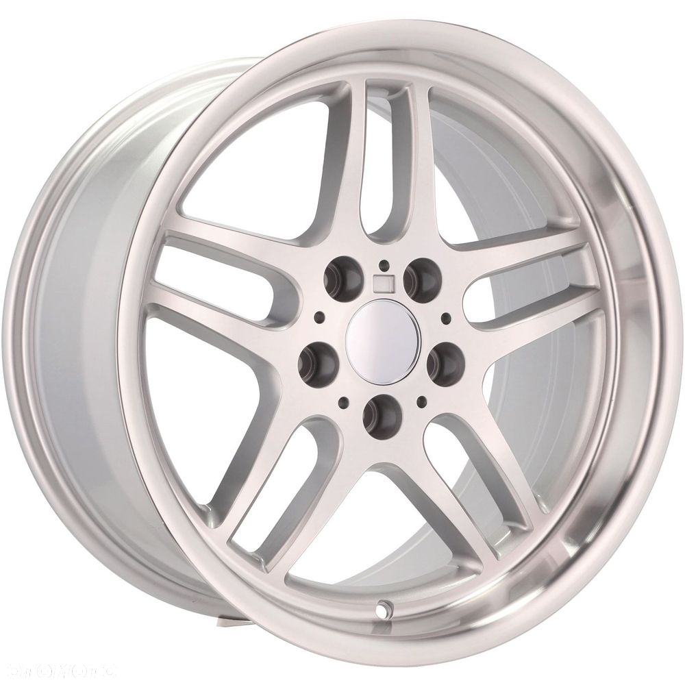 4x Felgi 18 8+9.5 m.in. do BMW 5 E34 E39 E60 7 E32 E38 E65 F01 X5 E53 E70 F15 Z Rantem - A5913 - 9