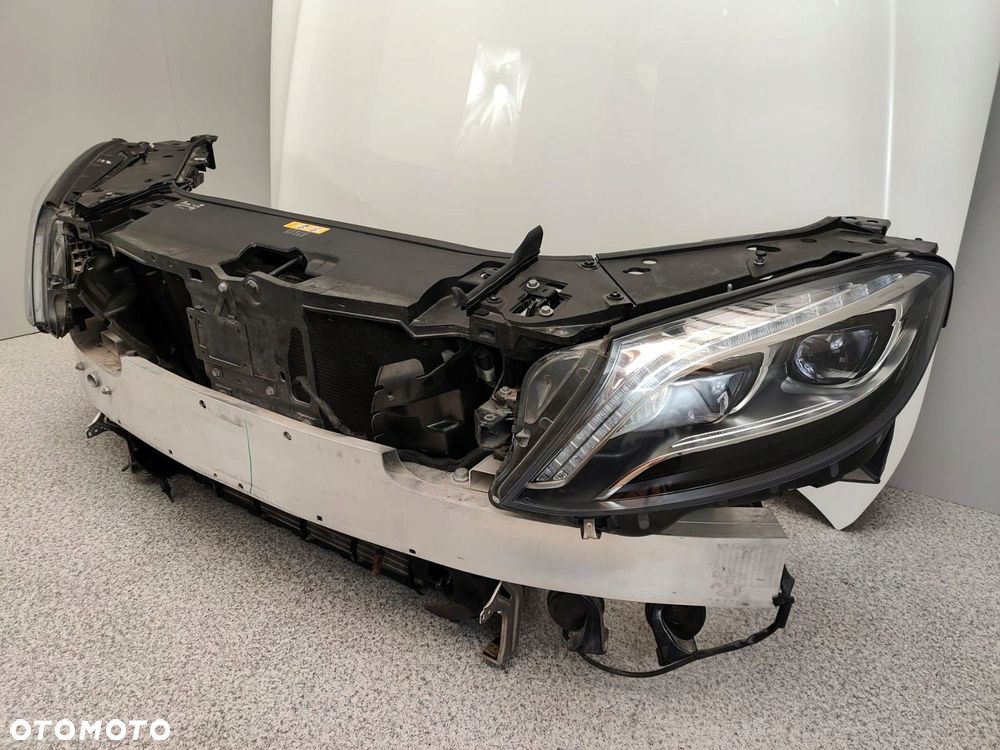 MERCEDES W222 AMG PRZÓD ZDERZAK PAS LAMPY MASKA - 10