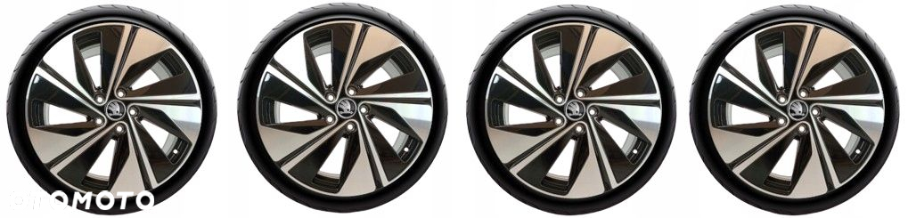 KOŁA ZIMOWE 18" 5x112 SKODA SUPERB III SUPERB IV NEXEN ZIMA NOWE - 4