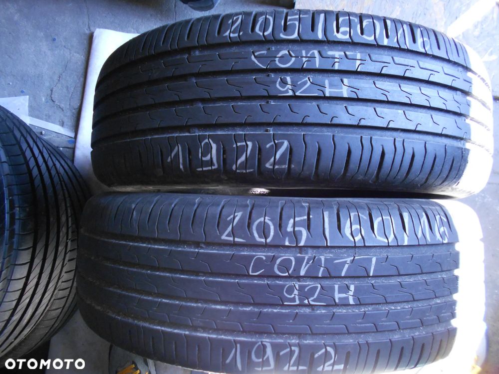 OPONY 205/60R16 CONTINENTAL ECO CONTACT 6 DOT 1922 7.3MM - 1