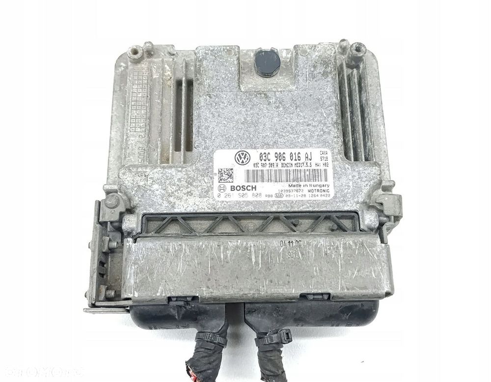 KOMPUTER STEROWNIK GAZU LPG VW GOLF VI 1.4 TSI 03C906016AJ - 2