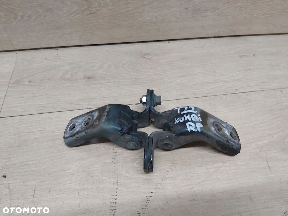 Toyota AVENSIS T22 zawias drzwi prawy przód zawiasy komplet - 1