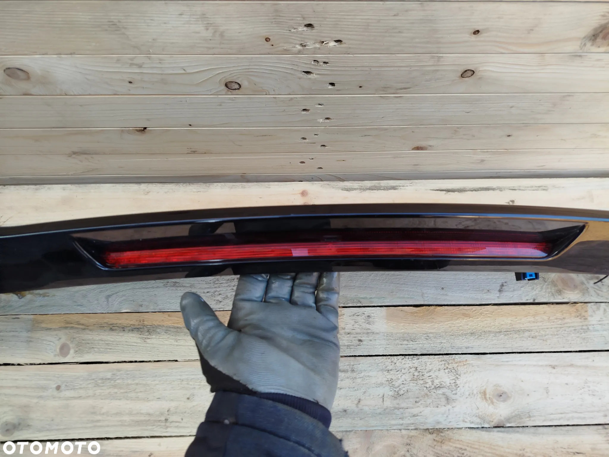 Mercedes Gla w156 spoiler dokładka klapy tył blenda - 8
