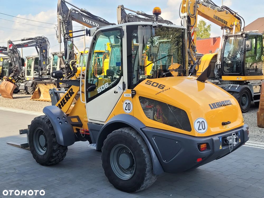 Liebherr L 506C / łyżka otwierana + widły / 1300h / model 2019 / - 6