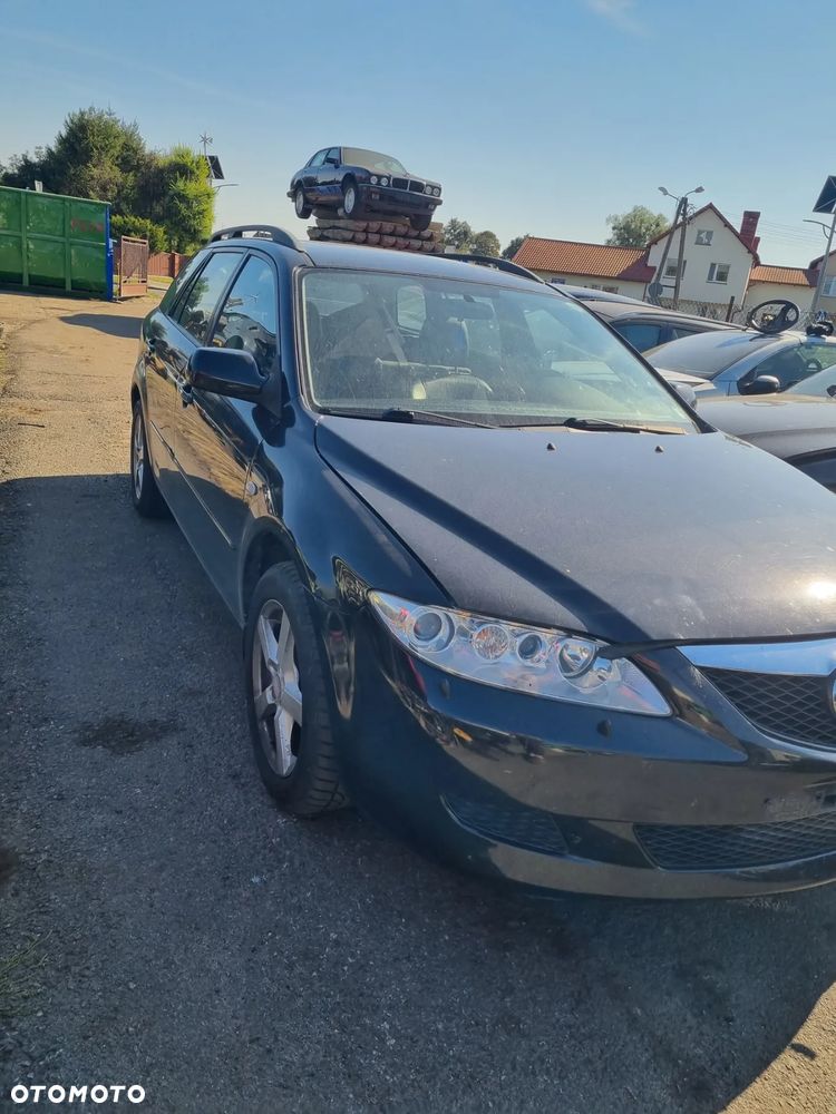 Mazda 6 kombi 2002r 2.0d  lakier 16w xenon, dvd navi, skóra, hak na części - 8