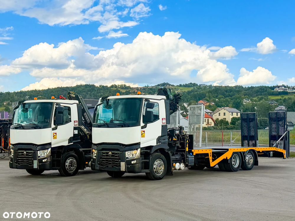 Renault T 380 * LAWETA 8,00 m * HIAB XS 111 B-2 HIDUO + PILOT * STAN BDB - 17