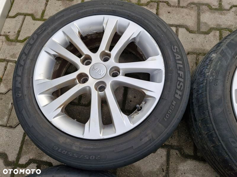 KIA CEED 2 II FELGI ALUMINIOWE ALUFELGI 16 CALI 6.5Jx16 ET50 5x114.3 - 4