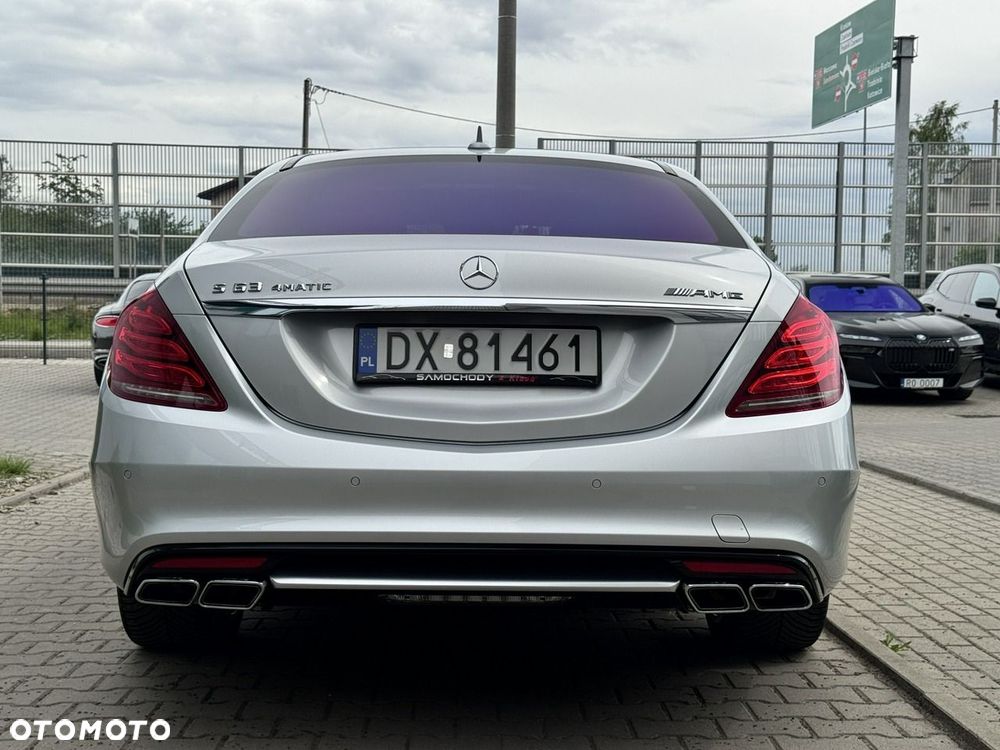 Mercedes-Benz Klasa S 63 AMG L 4Matic AMG Speedshift MCT - 7