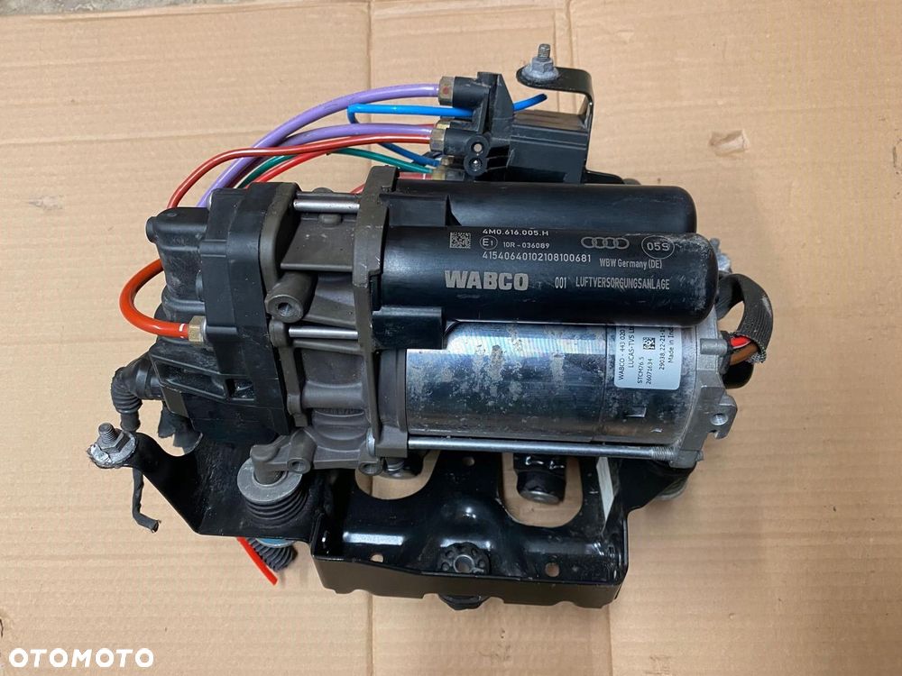 kompresor zawieszenia audi porsche vw 4m0616005h - 1