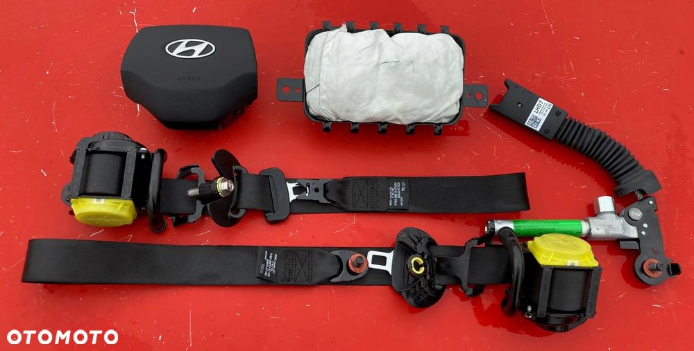 HYUNDAI I10 III 3 DESKA KONSOLA KOKPIT PULPIT PÓŁKA PARAPET PODUSZKI POWIETRZNE KIEROWCY PASAŻERA KURTYNA KURTYNY FOTELA W FOTEL AIR BAG AIRBAG NAPINACZ PASY PAS naprawa Raz2 - 11