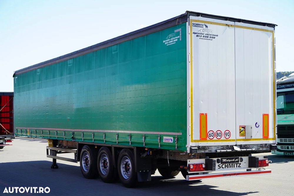 Schmitz Cargobull CORTINĂ / 2X AXE RIDICATIVE / SAF / PRELATĂ ARMATĂ / STANDARD - 6