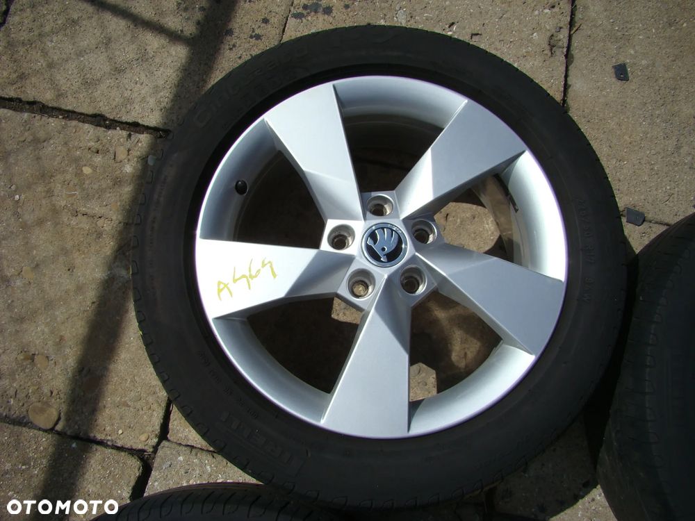 a464 5x112 Skoda Octavia Karoq Superb Yeti 7Jx17 opony lato 225/50 - 4